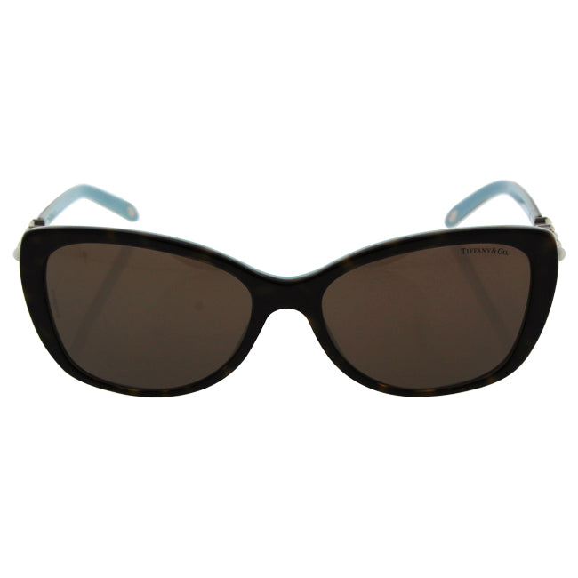 Tiffany TF 4103-HB 8134-3G - Havana-Blue-Brown by Tiffany and Co. for Women - 56-16-140 mm Sunglasses