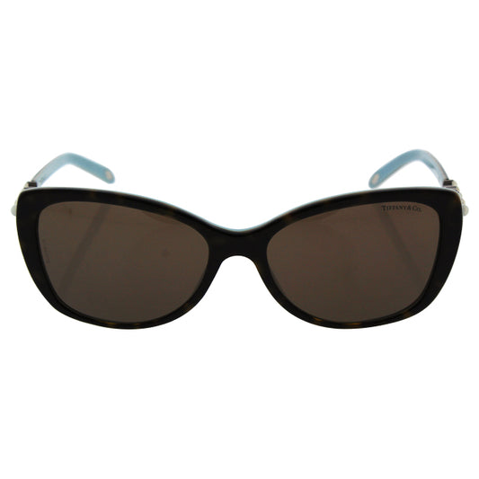 Tiffany TF 4103-HB 8134-3G - Havana-Blue-Brown by Tiffany and Co. for Women - 56-16-140 mm Sunglasses
