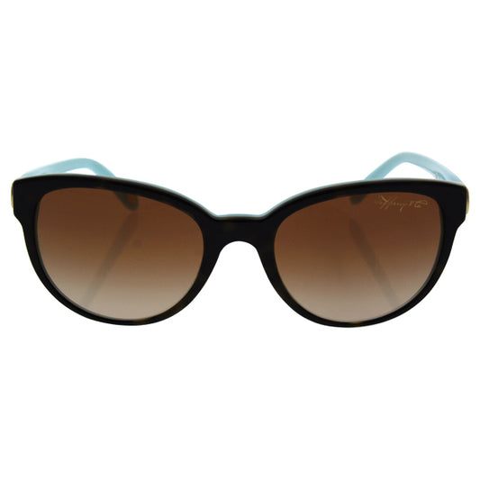 Tiffany TF 4109 8134-3B - Dark Havana-Blue Brown Gradient by Tiffany and Co. for Women - 54-20-140 mm Sunglasses
