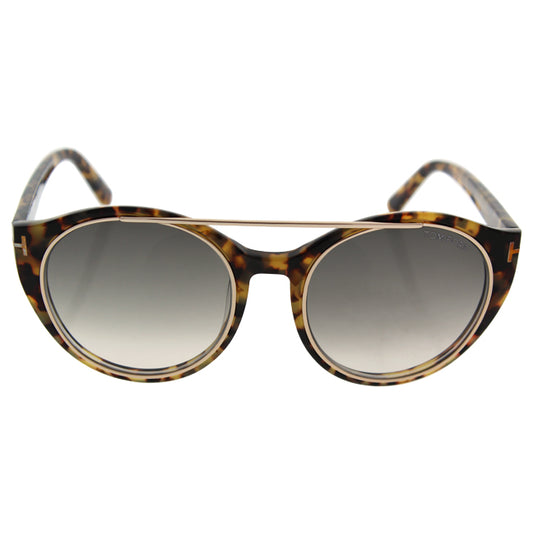 Tom Ford FT0383 Joan 56B - Havana-Grey Gradient by Tom Ford for Women - 52-19-140 mm Sunglasses