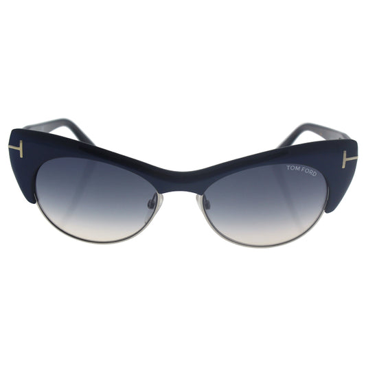 Tom Ford FT0387 Lola 89W - Navy Blue-Blue Gradient by Tom Ford for Women - 54-17-140 mm Sunglasses