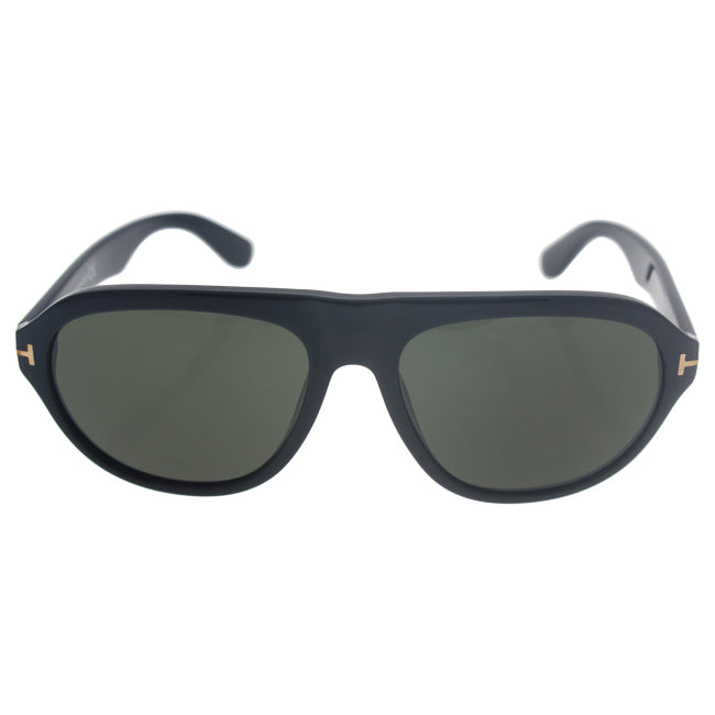 Tom Ford FT0397-S Ivan 01N - Black-Green by Tom Ford for Women - 58-17-145 mm Sunglasses