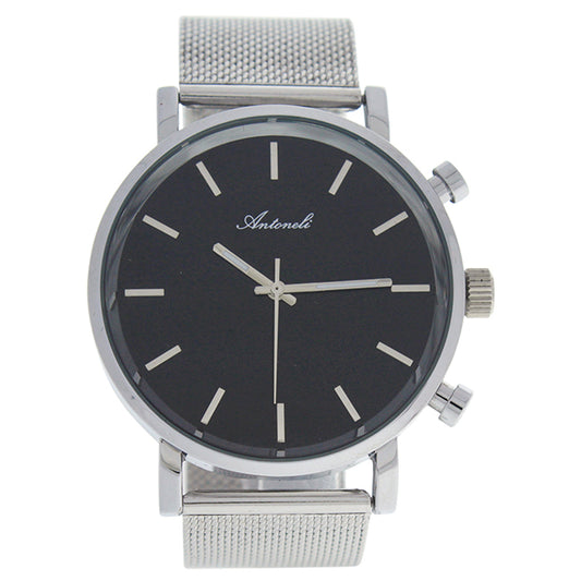 AG6182-06 Silver Stainless Steel Mesh Bracelet Watch by Antoneli for Women - 1 Pc Watch